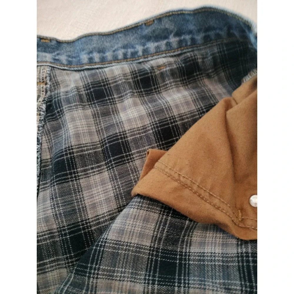 Carhartt B172 DST Flannel Lined Jeans Men's Tag 36x36 Measured 35x34
